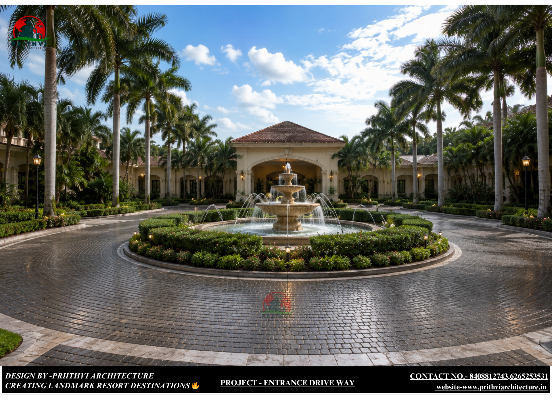 Resort Scenic Driveway
